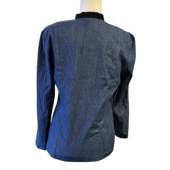 Vintage Ice Nine Military Style Jacket Castlecore Sz 6 Rare Collector Piece - Picture 3 of 6